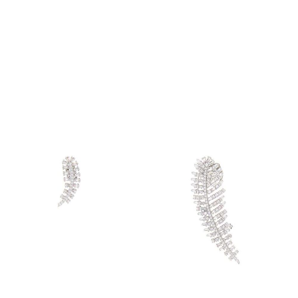 Swarovski Women Silver Metal Vienna Earrings